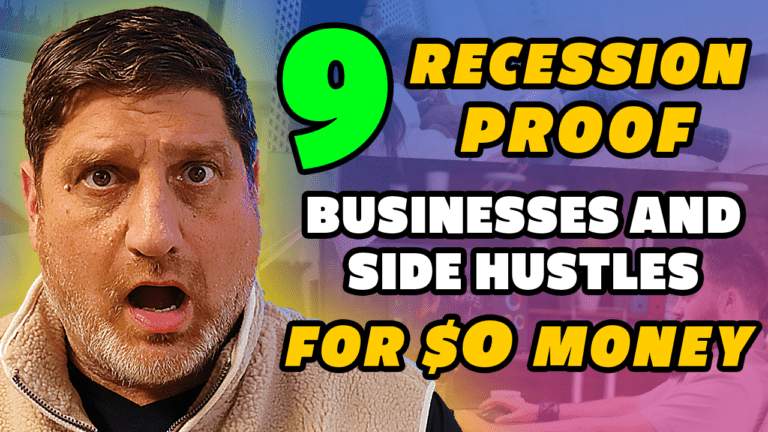 9 Recession-proof business to start  with $0 money